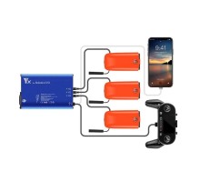 Зарядное устройство для 3 аккумуляторов Autel Evo, пульта и мобильного устройства (YX)