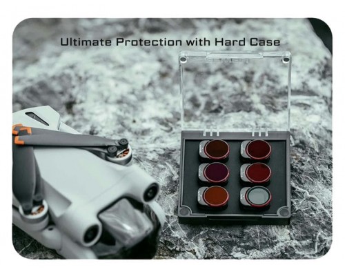 Набор из 6 фильтров (ND4-PL/8/16/32/64/CPL) DJI Mini 3 / Mini 3 Pro (Bright Day) (Freewell) Набор из 6 фильтров (ND4-PL/8/16/32/64/CPL) DJI Mini 3 / Mini 3 Pro (Bright Day) (Freewell)
