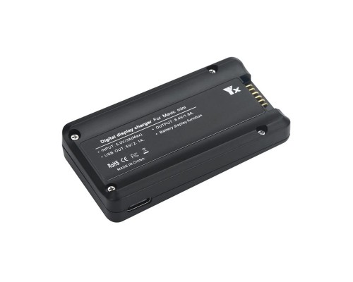 Зарядное устройство USB DJI Mavic Mini (LED дисплей) (YX) Зарядное устройство USB DJI Mavic Mini (LED дисплей) (YX)