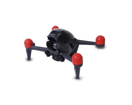 Силиконовые крышки моторов DJI FPV (4 шт.) (Красный) (SunnyLife)