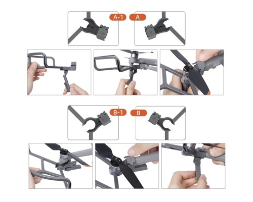 Защита пропеллеров с удлинителями шасси V2 для DJI Mavic Air 2 / Air 2S (SunnyLife) Защита пропеллеров с удлинителями шасси V2 для DJI Mavic Air 2 / Air 2S (SunnyLife)