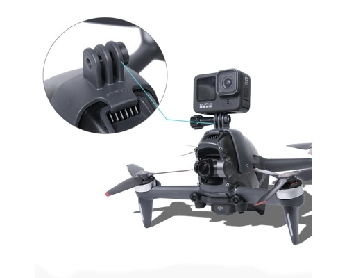 Крепление на квадрокоптер DJI FPV для аксессуаров (SunnyLife) Крепление на квадрокоптер DJI FPV для аксессуаров (SunnyLife)