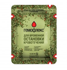 Гемостатическая повязка Гемофлекс Комбат