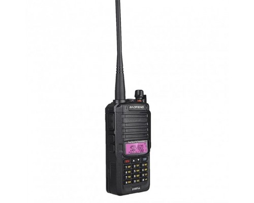 Радиостанция (рация) Baofeng UV-9R PLUS 8W (гарнитура + USB), черная Радиостанция (рация) Baofeng UV-9R PLUS 8W (гарнитура + USB), черная