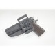 Кобура пластиковая Colt 1911 №25 с поясным креплением