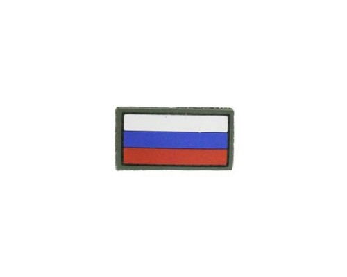 Патч ПВХ Флаг России MINI (25х45 мм) Патч ПВХ Флаг России MINI (25х45 мм)