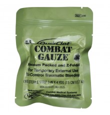 Бандаж марлевый (9см х 3,7м) Combat Gauze