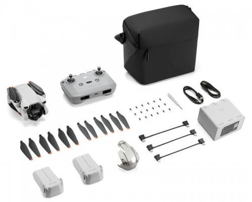 Квадрокоптер DJI Mini 3 Fly More Combo (с пультом DJI RC-N1)