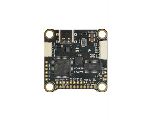 Полётный контроллер Foxeer F722 V4 8S Dual BEC X8 Полётный контроллер Foxeer F722 V4 8S Dual BEC X8