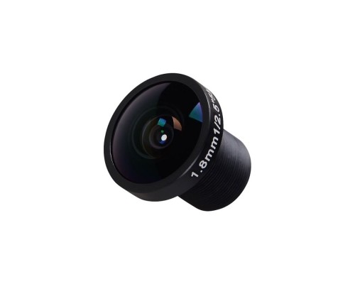 Линза Foxeer M12 1.8 мм (Широкий угол) (IR Sensitive) Линза Foxeer M12 1.8 мм (Широкий угол) (IR Sensitive)