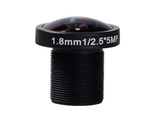 Линза Foxeer M12 1.8 мм (Широкий угол) (IR Sensitive) Линза Foxeer M12 1.8 мм (Широкий угол) (IR Sensitive)