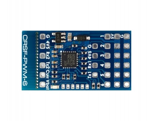 Преобразователь сигнала MATEKSYS CRSF-PWM-6 Преобразователь сигнала MATEKSYS CRSF-PWM-6
