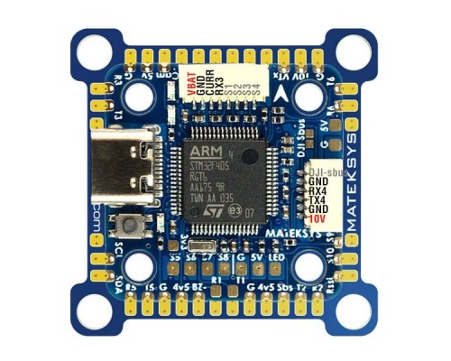 Полётный контроллер MATEKSYS F405-miniTE Полётный контроллер MATEKSYS F405-miniTE