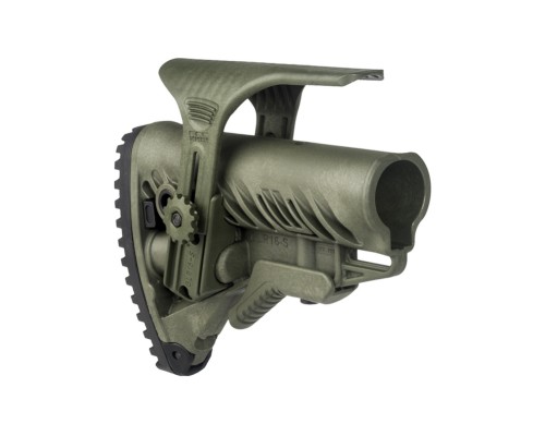 Полимерный приклад с упором для щеки GLR-16 CP Fab-Defense Полимерный приклад с упором для щеки GLR-16 CP Fab-Defense