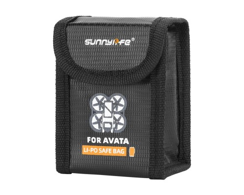 Огнеупорный чехол для аккумуляторов DJI Avata (SunnyLife) Огнеупорный чехол для аккумуляторов DJI Avata (SunnyLife)