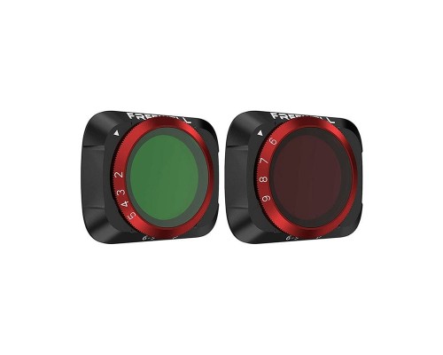 Набор из 2 нейтральных VND фильтров (ND4-32 + ND64-512) DJI Mavic Air 2 (Freewell)