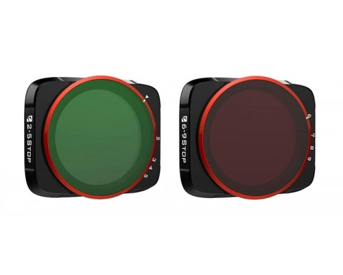 Набор из 2 нейтральных VND фильтров (ND4-32 + ND64-512) DJI Air 2S (Freewell) Набор из 2 нейтральных VND фильтров (ND4-32 + ND64-512) DJI Air 2S (Freewell)