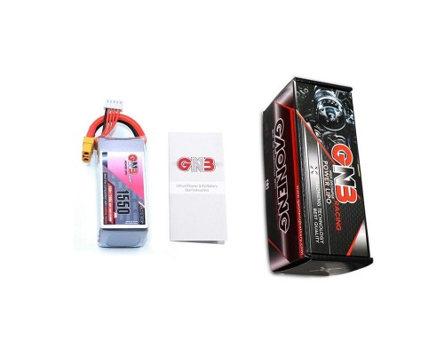 Аккумулятор GNB 1550мАч 4S 130C LiPo (XT60) Аккумулятор GNB 1550мАч 4S 130C LiPo (XT60)