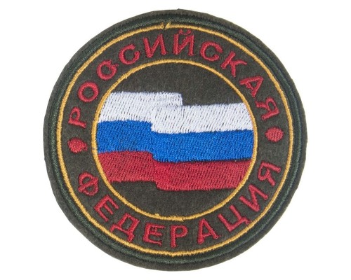 Патч Флаг РФ (80х80) Патч Флаг РФ (80х80)