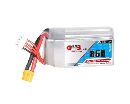 Аккумулятор GNB 850мАч 3S 80C LiPo (XT30) Аккумулятор GNB 850мАч 3S 80C LiPo (XT30)