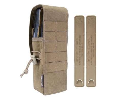 Подсумок на 1-2 магазина АК с эласт.жгутом, облегченный вер.3 FASTCLIP MOLLE SYSTEM Подсумок на 1-2 магазина АК с эласт.жгутом, облегченный вер.3 FASTCLIP MOLLE SYSTEM