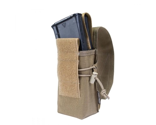 Подсумок на 1-2 магазина АК с эласт.жгутом, облегченный вер.3 FASTCLIP MOLLE SYSTEM Подсумок на 1-2 магазина АК с эласт.жгутом, облегченный вер.3 FASTCLIP MOLLE SYSTEM