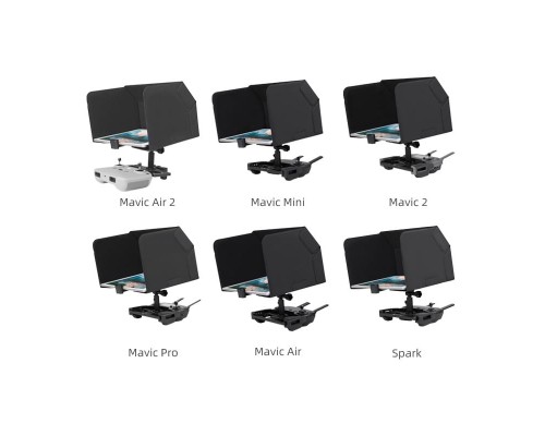 Держатель планшета серии DJI Mavic / Mini и Spark (С козырьком) (SunnyLife) Держатель планшета серии DJI Mavic / Mini и Spark (С козырьком) (SunnyLife)