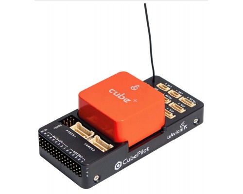 Полётный контроллер HEX Pixhawk 2.1 Cube Orange+ c GPS приёмником HEX Here 3+ Полётный контроллер HEX Pixhawk 2.1 Cube Orange+ c GPS приёмником HEX Here 3+