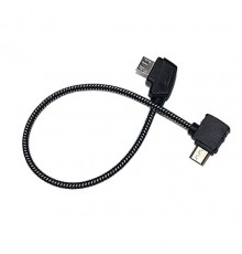 Micro-USB кабель (reverse) для подключения планшета к пульту серии DJI Mavic (20 см) (YX)