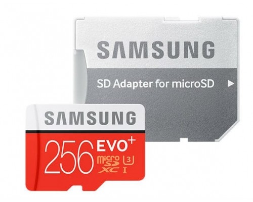 Карта памяти 256Gb Samsung EVO Plus microSDXC Class 10 UHS-I U3 + SD адаптер Карта памяти 256Gb Samsung EVO Plus microSDXC Class 10 UHS-I U3 + SD адаптер