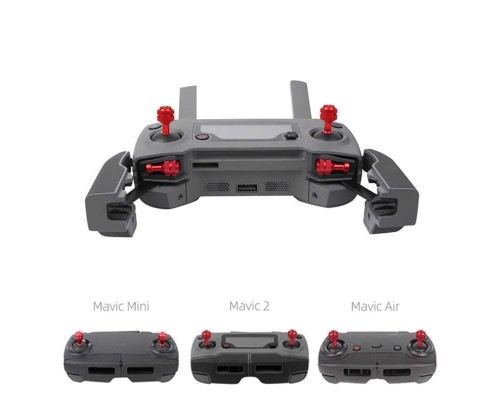 Стики пульта DJI Mavic Mini / Mavic 2 / Mavic Air (Красный) (SunnyLife) Стики пульта DJI Mavic Mini / Mavic 2 / Mavic Air (Красный) (SunnyLife)