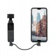 Кабель Type-C - Micro-USB/Type-C/Lightning (15 см) (SunnyLife)