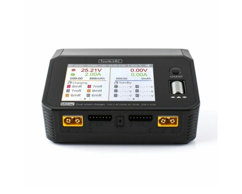 Многофункциональное зарядное устройство ToolkitRC M6DAC Многофункциональное зарядное устройство ToolkitRC M6DAC