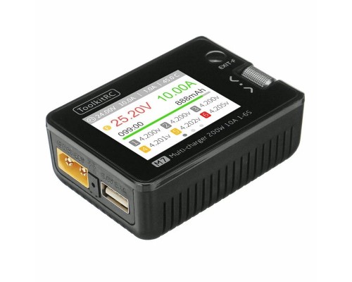 Многофункциональное зарядное устройство ToolkitRC M7 200Вт Многофункциональное зарядное устройство ToolkitRC M7 200Вт