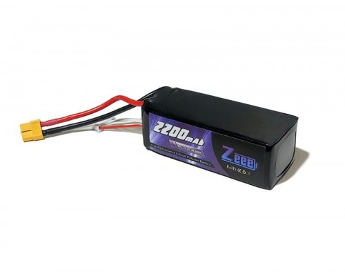 Аккумулятор Zeee 2200мАч 6S 80C LiPo (XT60) Аккумулятор Zeee 2200мАч 6S 80C LiPo (XT60)