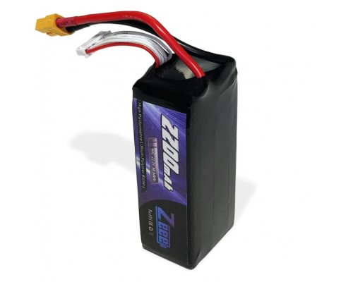 Аккумулятор Zeee 2200мАч 6S 80C LiPo (XT60) Аккумулятор Zeee 2200мАч 6S 80C LiPo (XT60)