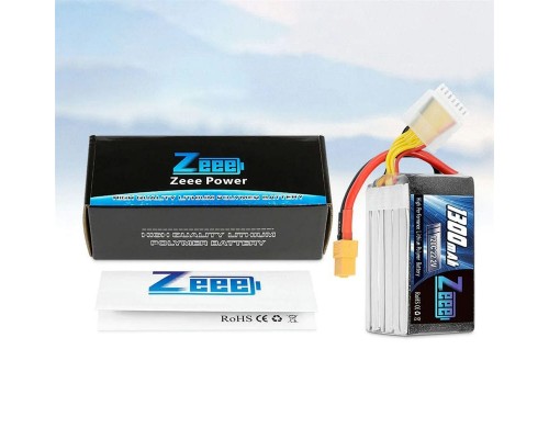 Аккумулятор Zeee 1300мАч 6S 120C LiPo (XT60) Аккумулятор Zeee 1300мАч 6S 120C LiPo (XT60)
