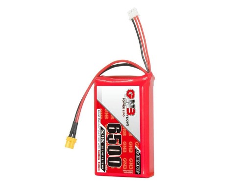 Аккумулятор GNB 6500мАч 2S 5C LiPo для Radiomaster Boxer (XT30) Аккумулятор GNB 6500мАч 2S 5C LiPo для Radiomaster Boxer (XT30)