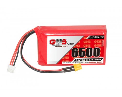 Аккумулятор GNB 6500мАч 2S 5C LiPo для Radiomaster Boxer (XT30) Аккумулятор GNB 6500мАч 2S 5C LiPo для Radiomaster Boxer (XT30)