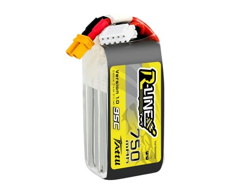 Аккумулятор Tattu R-Line 750мАч 4S 95C LiPo (XT30) Аккумулятор Tattu R-Line 750мАч 4S 95C LiPo (XT30)
