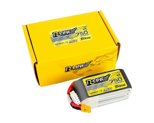 Аккумулятор Tattu R-Line 750мАч 4S 95C LiPo (XT30) Аккумулятор Tattu R-Line 750мАч 4S 95C LiPo (XT30)