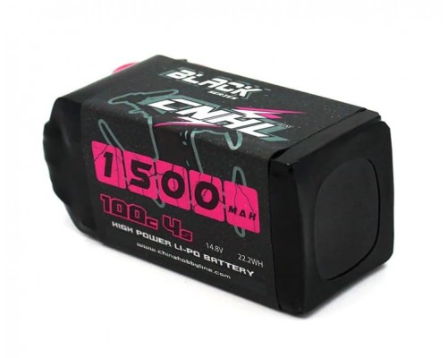 Аккумулятор CNHL Black Series 1500мАч 4S 100C LiPo (XT60) Аккумулятор CNHL Black Series 1500мАч 4S 100C LiPo (XT60)