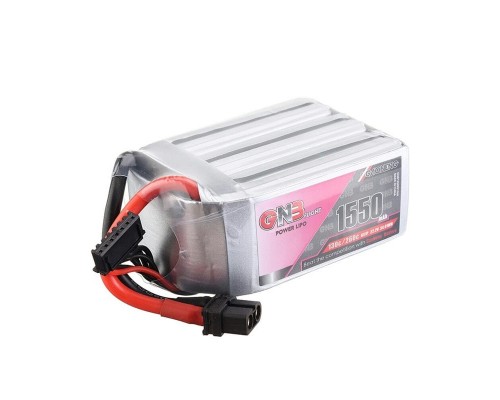 Аккумулятор GNB 1550мАч 6S 130C LiPo (XT60) Аккумулятор GNB 1550мАч 6S 130C LiPo (XT60)