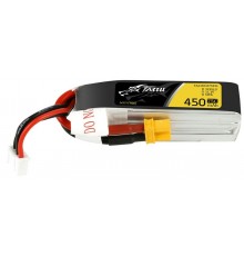 Аккумулятор Tattu 450мАч 3S 75C LiPo (Удлинённый) (XT30)