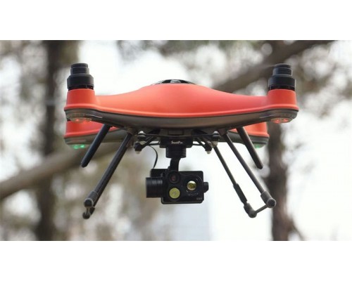 Водонепроницаемый квадрокоптер SwellPro SplashDrone 4 с водонепроницаемым 3-х осевым подвесом с тепловизором