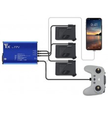 Зарядное устройство для 3 аккумуляторов и пульта DJI FPV (YX)
