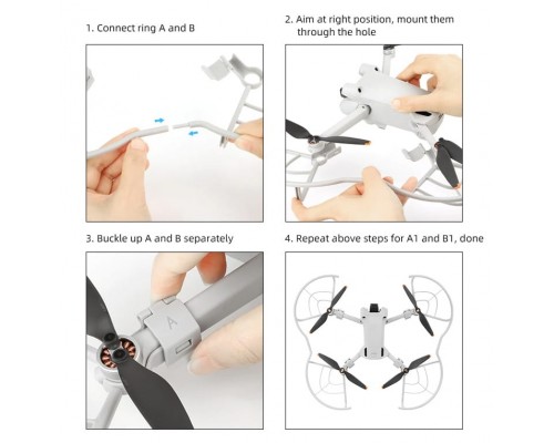 Защита пропеллеров DJI Mini 3 Pro (SunnyLife) Защита пропеллеров DJI Mini 3 Pro (SunnyLife)