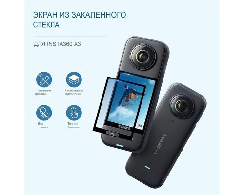 Защитное стекло Insta360 X3 (CYNOVA)