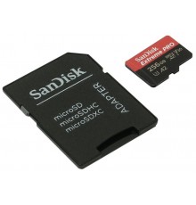 Карта памяти 256Gb SanDisk Extreme Pro microSDXC Class 10 UHS-I U3 V30 A2