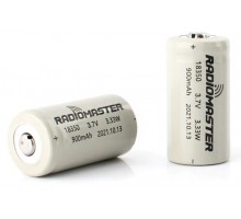 Комплект аккумуляторов RadioMaster 900мАч 3,7В Li-ion 18350 для аппаратуры Zorro